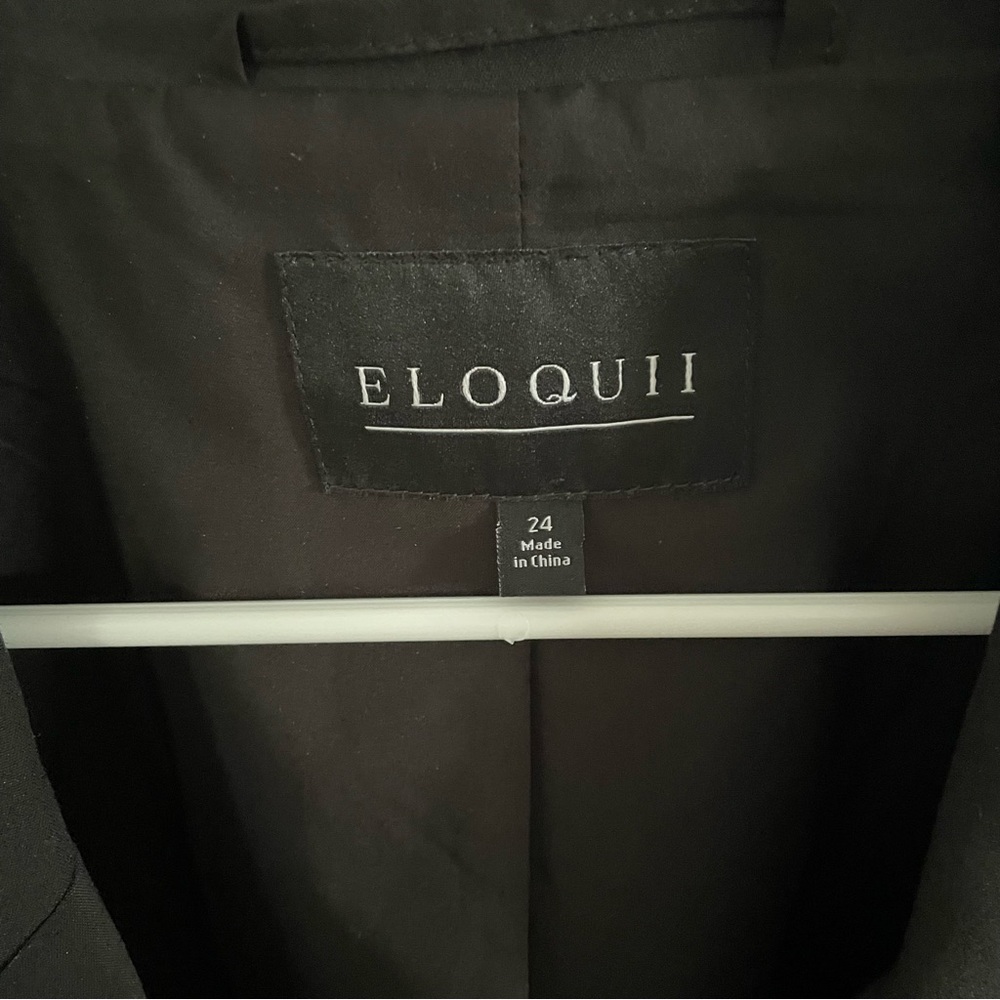 Eloquii Sydney Double Weave Suit Blazer - Picture 4 of 4